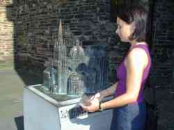 Model of the Aachen Dom